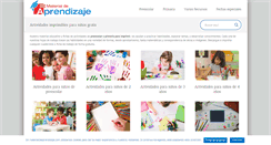 Desktop Screenshot of materialdeaprendizaje.com